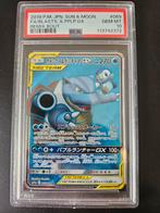 Blastoise & Piplup GX 069/064 japans PSA 10, Ophalen of Verzenden, Zo goed als nieuw, Losse kaart, Foil