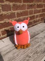 Gehaakte uil knuffel, Ophalen of Verzenden, Zo goed als nieuw, Overige typen