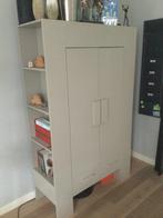 Woood wandkast Hidde Taupe (bxhxd): 116x185x45 cm., Huis en Inrichting, Kasten | Wandmeubels, Ophalen, Gebruikt, 25 tot 50 cm