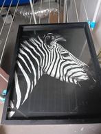 Lijst met zebra poster, Antiek en Kunst, Ophalen