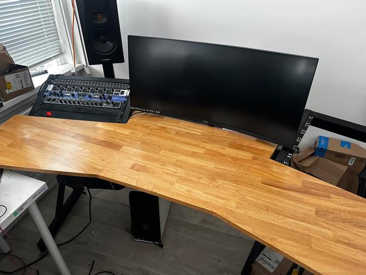 Muziek Studio Bureau, Huis en Inrichting, Bureaus, Gebruikt, Bureau, Ophalen