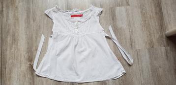 Bengh wit topje / blouse maat 110 /116 beschikbaar voor biedingen