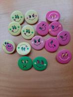 Vintage Buttons met gezichtjes, in prijs verlaagd, Verzenden, Gebruikt, Figuurtje, Button