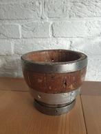Antieke houten kaasmal. Klein. H12 cm. Ø 14 cm., Ophalen of Verzenden