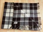 Zaalberg 100% wollen plaid bruin/creme ruit izgs, Huis en Inrichting, Woonaccessoires | Plaids en Woondekens, Ophalen of Verzenden