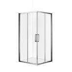 GOEDKOOPSTE ⭐️ Douchecabine 90x90x195 Chroom - Helder Glas, Ophalen of Verzenden, Nieuw, Chroom, Douche