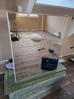 Badkamerkastje met spiegel, Huis en Inrichting, Ophalen, Zo goed als nieuw, Minder dan 100 cm, Rechthoekig