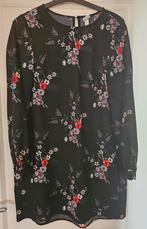 JURK MAAT 44, Kleding | Dames, Jurken, H&M, Ophalen of Verzenden, Zo goed als nieuw, Zwart