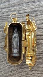 Om 1900 Heilige Koker Draag Relikwie Hanger Maria Madonna, Ophalen of Verzenden
