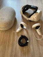 Meta Quest 2 128GB met Travel Case en Elite Strap, Ophalen of Verzenden, Zo goed als nieuw, VR-bril, Overige platformen