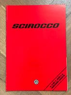 Volkswagen VW Scirocco brochure 8/79, Boeken, Ophalen of Verzenden, Zo goed als nieuw, Volkswagen