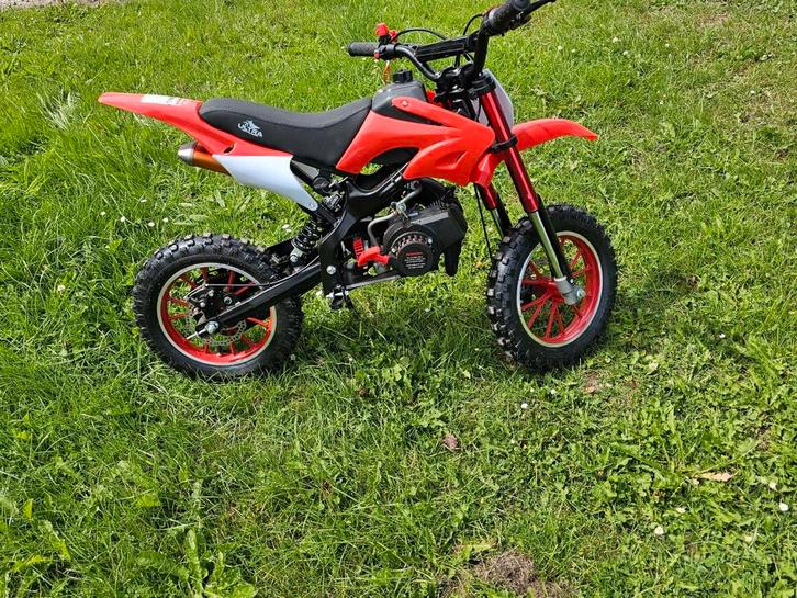 Nieuwe 49cc mini crossmotor, Fietsen en Brommers, Minibikes, Midibikes en Pitbikes, Zo goed als nieuw, Pitbike, Ophalen
