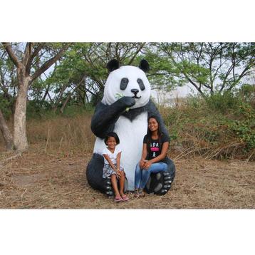 Sitting Panda beeld Jumbo - hoogte 192 cm beschikbaar voor biedingen