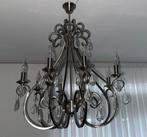Prachtige ruw nikkel kroonluchter, Ophalen, Gebruikt, Metaal