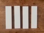 20x5 tegels wit mat (a 2,5m2) in originele verpakking, Ophalen, Zo goed als nieuw, Mdf, 200 tot 250 cm