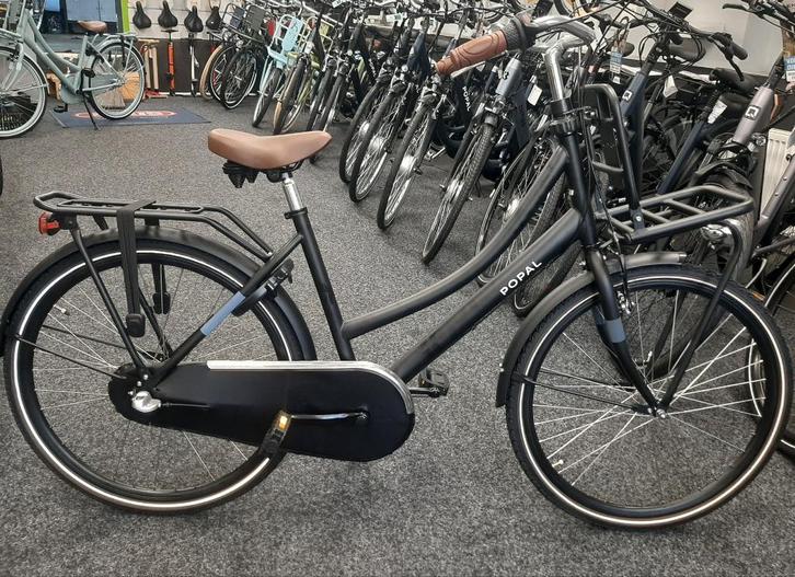 Daily Dutch Basic+ 26, NIEW, Matt Black; 26 inch, Fietsen en Brommers, Fietsen | Dames | Damesfietsen, Nieuw, Overige merken, Versnellingen