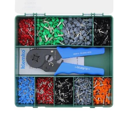 Klemko Adereindhulsjes Set. Nieuw, Doe-het-zelf en Verbouw, Gereedschap | Machine-onderdelen en Toebehoren, Nieuw, Ophalen of Verzenden