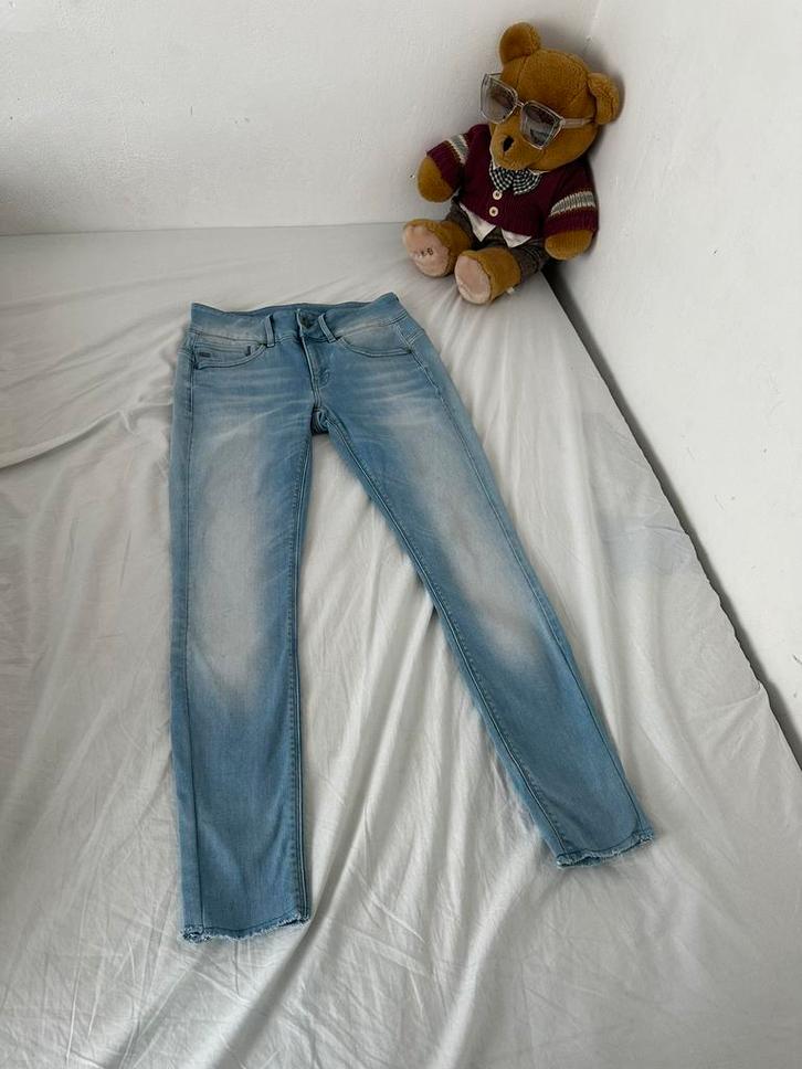 G-Star RAW midge jeans, Kleding | Dames, Spijkerbroeken en Jeans, Zo goed als nieuw, W27 (confectie 34) of kleiner, Blauw, Ophalen of Verzenden