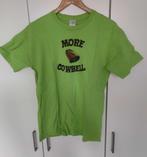 More Cowbell T-shirt (groen, maat M), Groen, Gedragen, Maat 48/50 (M), Ophalen of Verzenden