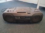 Sony draagbare radio/cassette/cd-speler, Ophalen, Gebruikt, Radio, Met cd-speler