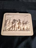 Kalkstenen plaquette., Antiek en Kunst, Ophalen of Verzenden