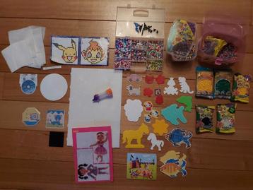 Zeer uitgebreid strijkkralen pakket Hama-Ses beschikbaar voor biedingen