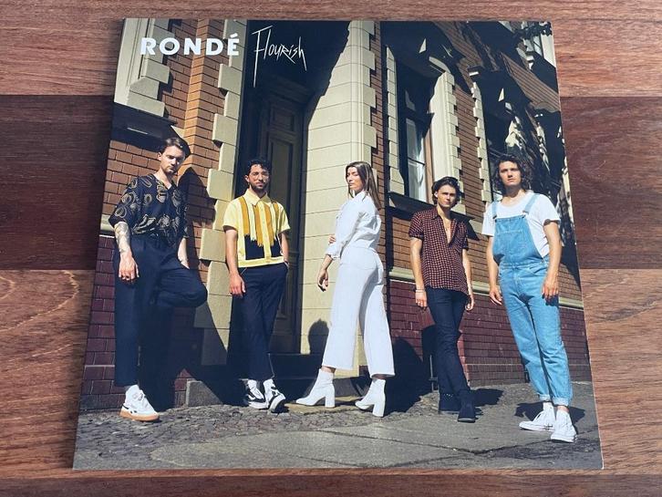 Vinyl LP Rondé Ronde Flourish ZGAN, Cd's en Dvd's, Vinyl | Pop, Zo goed als nieuw, 2000 tot heden, 12 inch, Ophalen of Verzenden