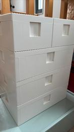 Ikea bygglek - lego opbergdozen set, Doe-het-zelf en Verbouw, Kratten en Dozen, Ophalen, Zo goed als nieuw, Bak of Kist