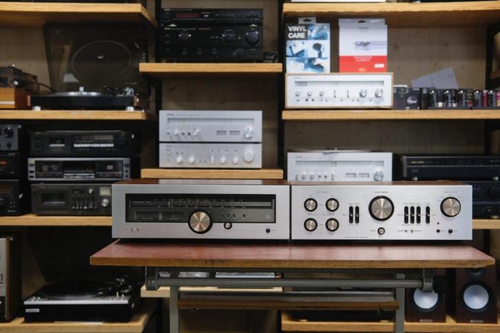 Schatkamer opruiming. Luxman L-80 en T-88V lees tekst aub, Audio, Tv en Foto, Versterkers en Receivers, Refurbished, Stereo, Minder dan 60 watt