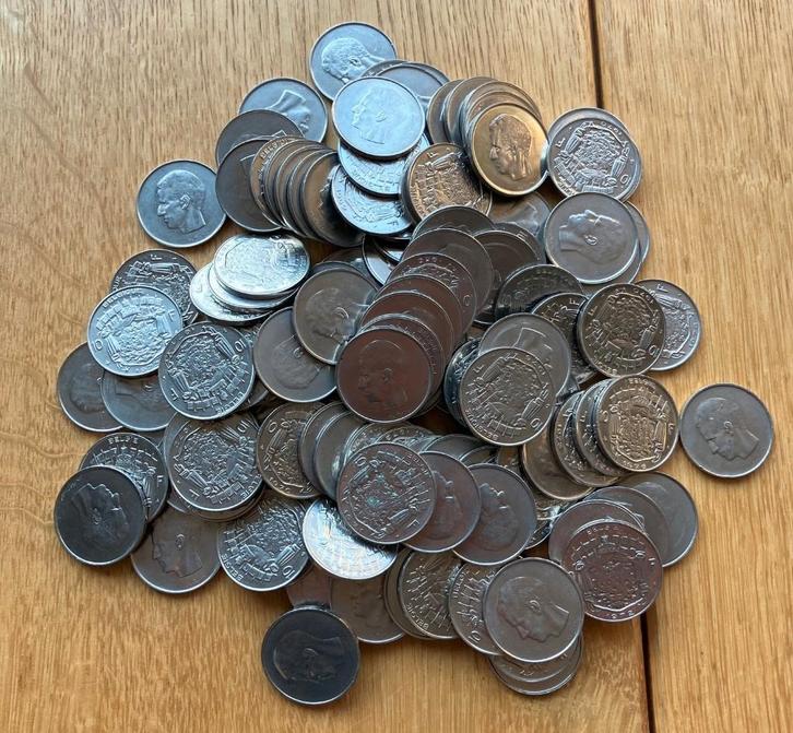 1 kilo Belgische munten (10 francs), Postzegels en Munten, Munten | België, Setje, Ophalen