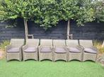 6 Mooie tuinstoelen, Tuin en Terras, Ophalen, Zo goed als nieuw, Kunststof