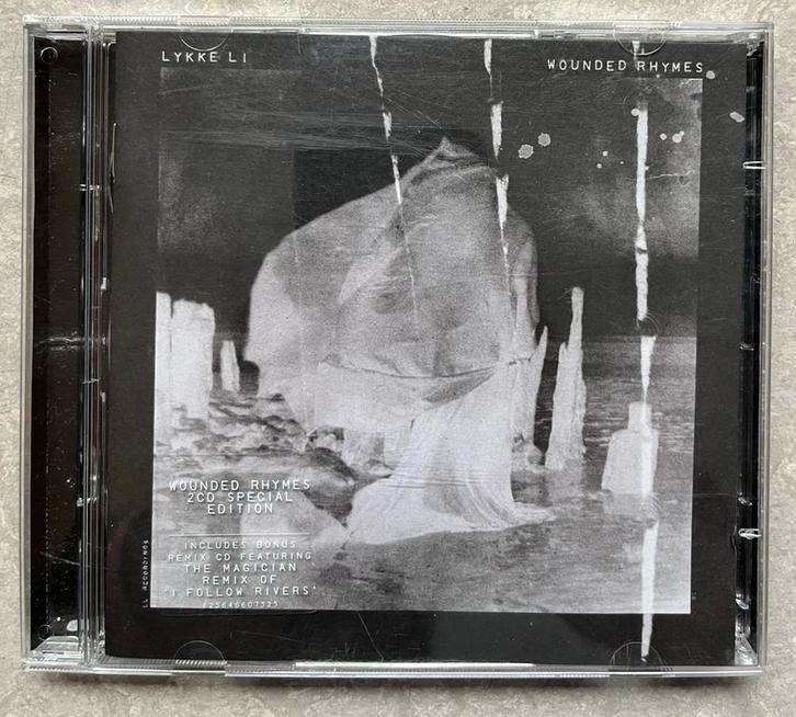 Lykke Li - Wounded Rhymes (2 cd indie rock/pop/downtempo), Cd's en Dvd's, Cd's | Rock, Zo goed als nieuw, Alternative, Ophalen of Verzenden