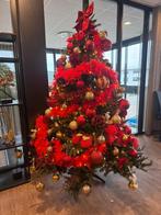 Kunst kerstboom met rode en gouden kerstballen, Diversen, Ophalen, Gebruikt