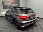 Audi RS3 Sportback 2.5 TFSI Hulk Quattro 2024 EX BPM, Automaat, Adaptive Cruise Control, Gebruikt, Zwart