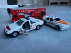 3st! Siku 2914 Brandweerwagen, Ford Sierra, BMW E30 politie, Ophalen of Verzenden, Gebruikt, Auto