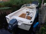Crescent 490 console boot met 15pk 4takt Yamaha, Watersport en Boten, Motorboten en Motorjachten, Ophalen, 10 tot 30 pk, Zo goed als nieuw