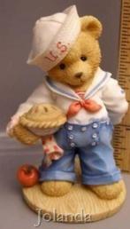 Cherished Teddies Bob, Verzamelen, Beren en Cherished Teddies, Ophalen of Verzenden, Zo goed als nieuw, Beeldje, Cherished Teddies