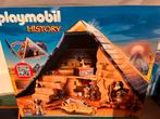 Playmobil History Piramide 5386 + Uitbreiding 5394, Kinderen en Baby's, Speelgoed | Playmobil, Ophalen, Zo goed als nieuw, Complete set