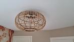 Prachtige rotan plafondlamp (als nieuw), Huis en Inrichting, Lampen | Plafondlampen, Ophalen of Verzenden, Zo goed als nieuw