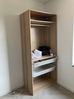 ikea pax kledingkast, eikeneffect, 100x58x236 cm, Huis en Inrichting, Kasten | Kledingkasten, Ophalen, 200 cm of meer, Eikenhout