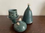 Diffuser en twee olielampjes keramiek Joop Frohwein, Antiek en Kunst, Antiek | Keramiek en Aardewerk, Ophalen of Verzenden