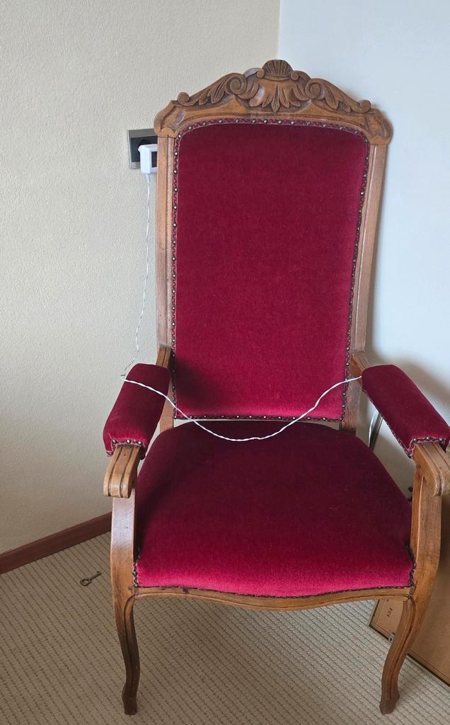 Vintage Stoel (sinterklaas), Huis en Inrichting, Fauteuils, Ophalen of Verzenden