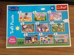 Legpuzzels peppa big doos 9 stuks, Ophalen of Verzenden, 10 tot 50 stukjes, Zo goed als nieuw