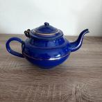 Emaille theepot koffiepot kobalt blauw, Antiek en Kunst, Antiek | Emaille, Ophalen of Verzenden