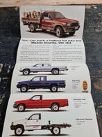 Mazda Bounty  (Nieuw Zeelandse folder), Ophalen of Verzenden, Mazda