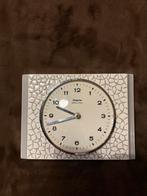 Mid Century Dugena Klok - West Germany Keramiek, Ophalen of Verzenden, Gebruikt, Analoog, Wekker of Tafelklok