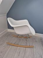 Schommelstoel, Huis en Inrichting, Stoelen, Ophalen, Gebruikt, Wit, Eén