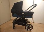 3-in-1 Kinderwagen Cybex + voetenzak + regenhoes + luiertas, Zo goed als nieuw, Combiwagen, Verstelbare duwstang, Ophalen