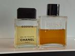 Vintage 1e Formulering Chanel Egoiste en Boss No.1 Splasher, Ophalen of Verzenden, Gebruikt, Parfumfles