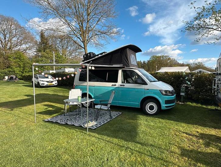 Leuke camperbus Volkswagen Transporter, Caravans en Kamperen, Campers, Particulier, tot en met 2, Buscamper of Camperbus, Volkswagen